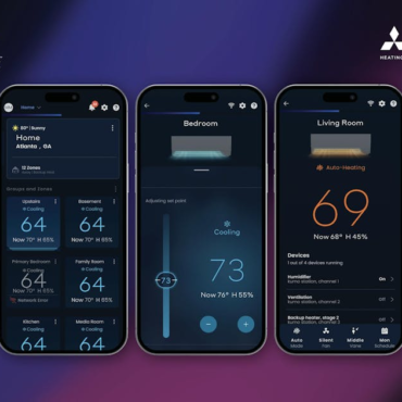New Mitsubishi Electric Comfort App Simplifies Smart HVAC Setup