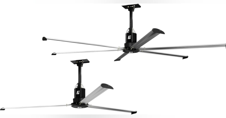 Greenheck Redesigns HVLS Overhead Fans