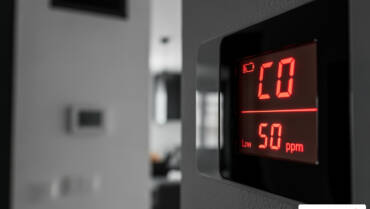 My carbon monoxide detector is reading 50 ppm CO. Which emergency HVAC services in Fishers should I call?