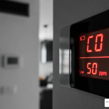 My carbon monoxide detector is reading 50 ppm CO. Which emergency HVAC services in Fishers should I call?