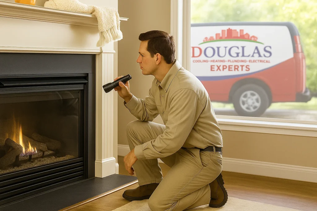 Before You Light the First Fire: Your Fireplace Safety Inspection – Douglas Cooling Heating Plumbing Electrical | Birmingham, AL