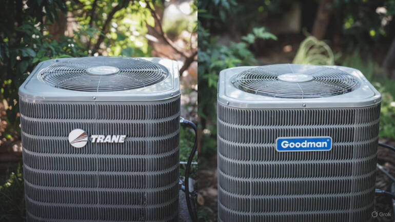 Trane vs. Goodman Air Conditioners
