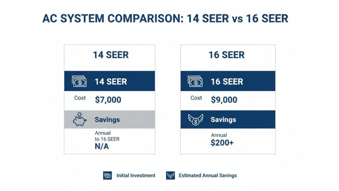14 SEER vs 16 SEER AC A Phoenix Homeowner’s Guide