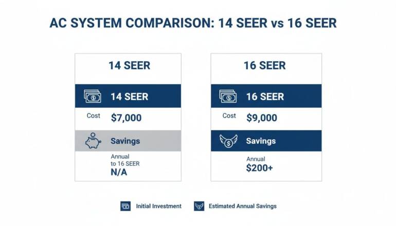 14 SEER vs 16 SEER AC A Phoenix Homeowner’s Guide