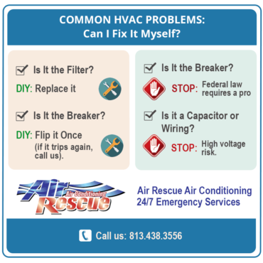 Common HVAC problems in Tampa Bay Homes