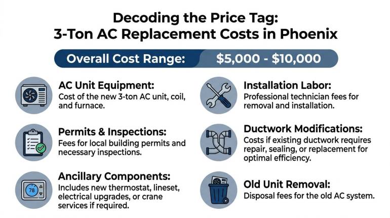 Your Cost Replace 3 Ton AC Unit Guide