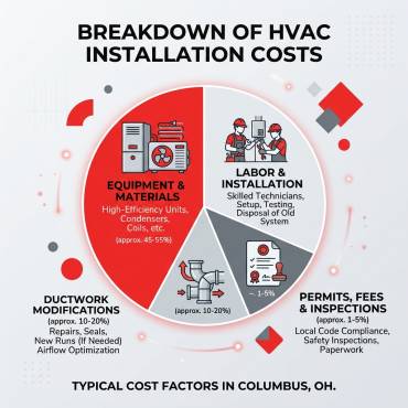 Cost for New HVAC System Installed in 2026