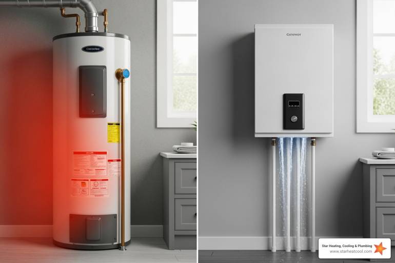 1st Affordable Tankless Water Heater Installation In Fishers, In