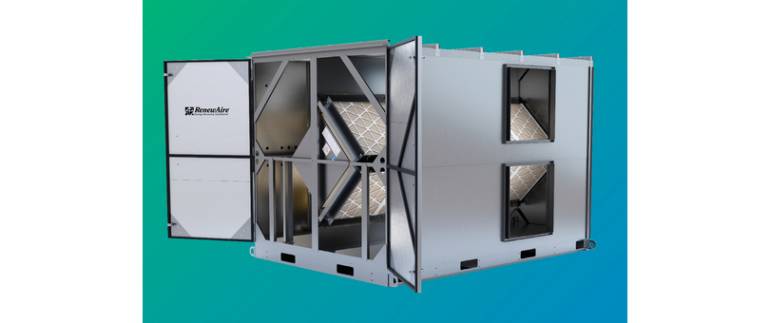 RenewAire Introduces New Comm/Resi ERV for Smaller Applications