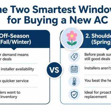 Best Time to Buy AC: A Phoenix Homeowner’s Guide