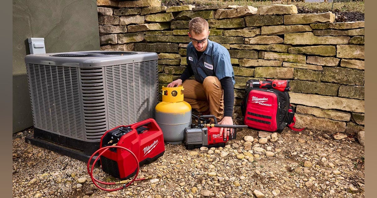 Milwaukee Tool Unlocks the HVACR Industry’s First Fully Cordless Service Calls