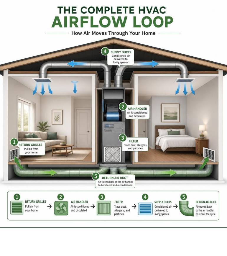 Why Proper HVAC Return Air Duct Design Matters