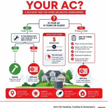 Repair vs Replace AC Upper Arlington: 2026 Smart Guide