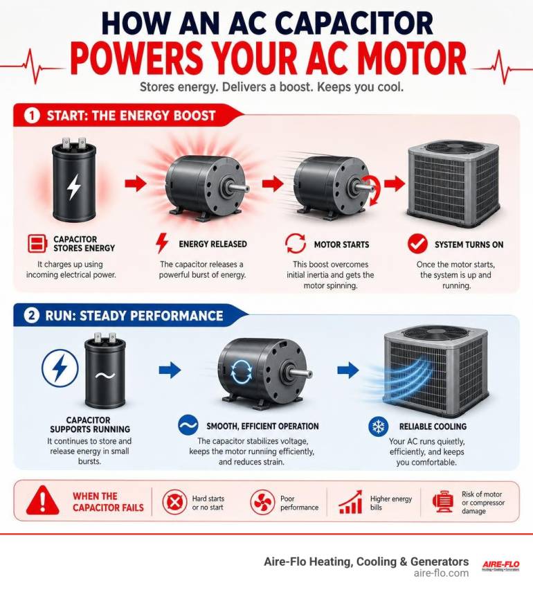 AC Capacitor Failure: Critical Warning Signs