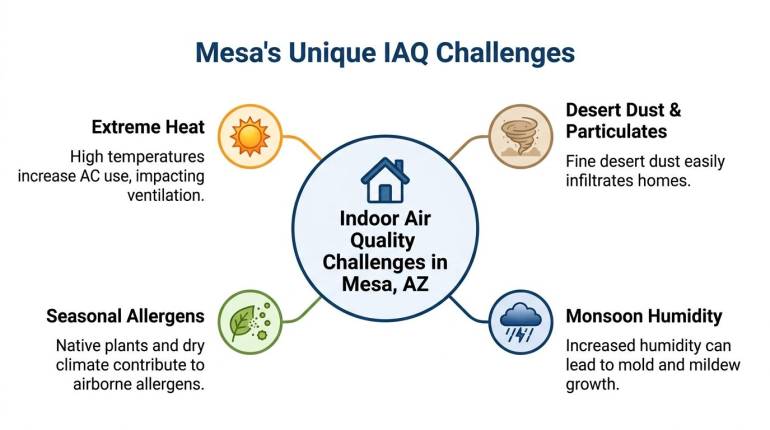Indoor Air Quality Mesa AZ Guide 2026