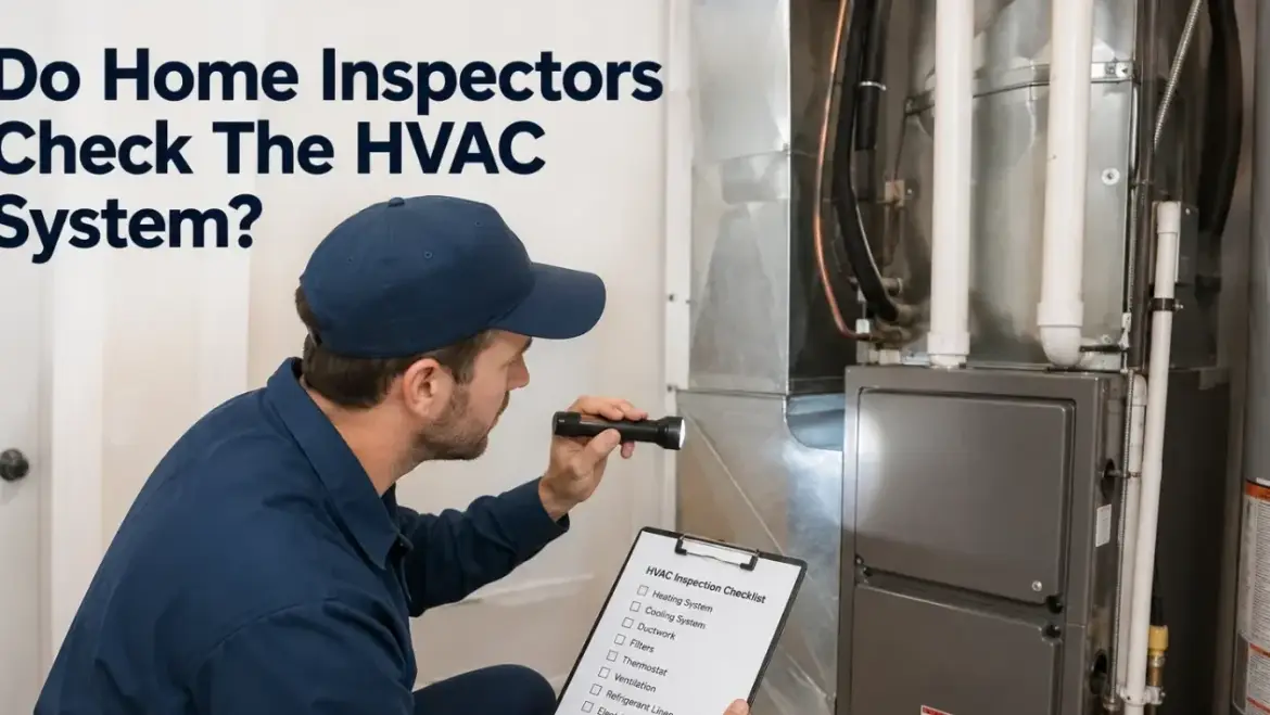 Do Home Inspectors Check The HVAC System?