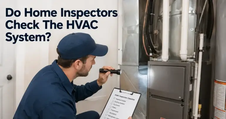 Do Home Inspectors Check The HVAC System?