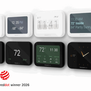Honeywell Home ElitePRO Smart Thermostat Earns International Design Awards