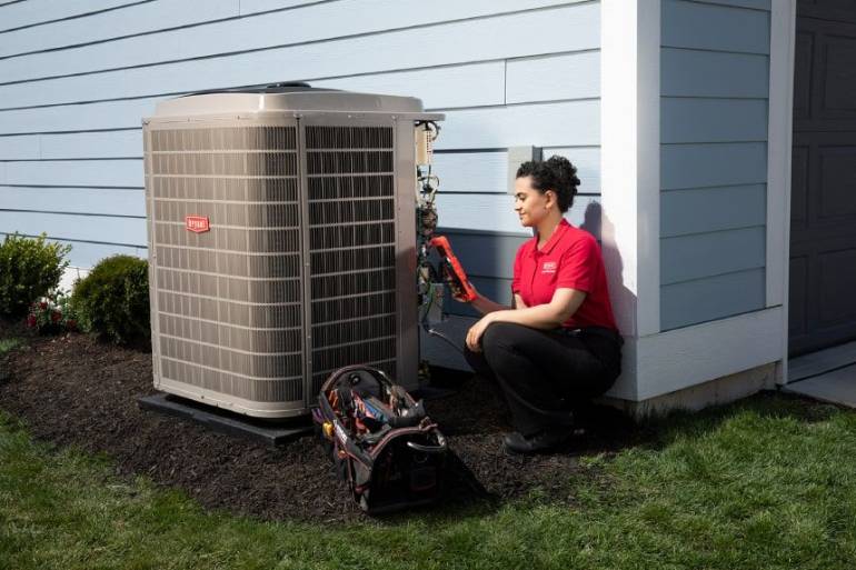 How often should I service my air conditioner