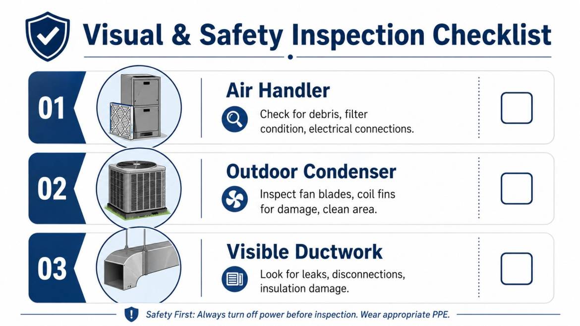 What Happens During an AC Diagnostic Visit in Mesa