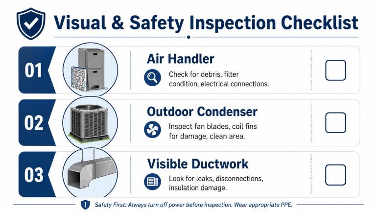 What Happens During an AC Diagnostic Visit in Mesa