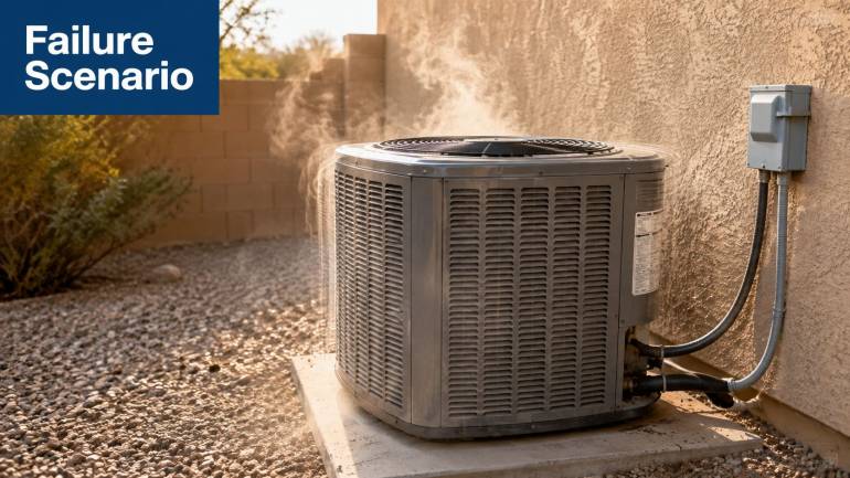 Why Does an AC Contactor Fail in Arizona Heat?