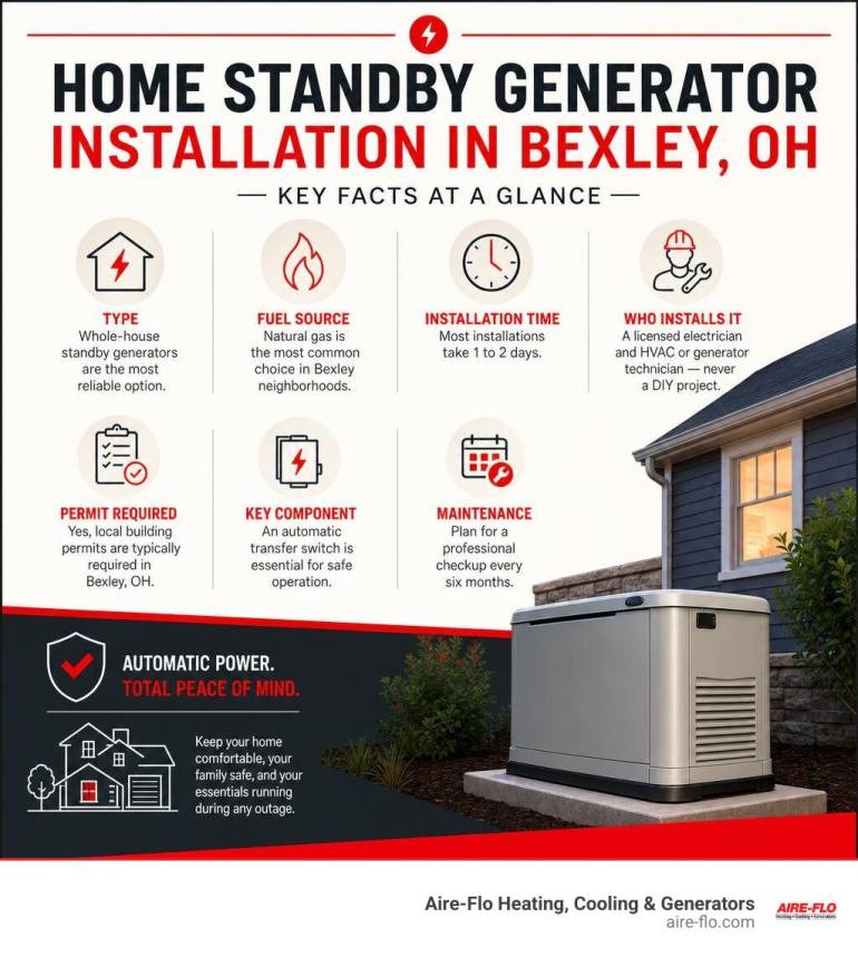 Expert Generator Installation Bexley Guide