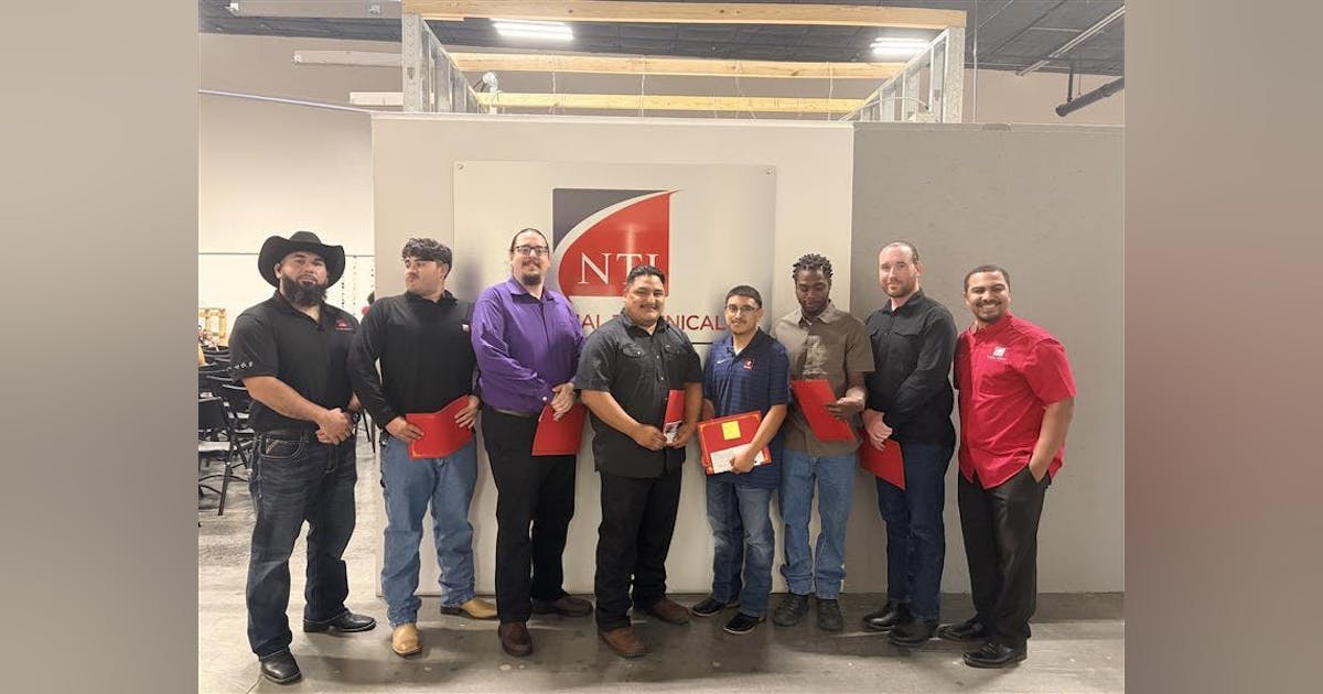 National Technical Institute Graduates 232 HVAC, Electrical and Plumbing Technicians