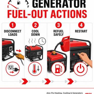 Generator Runs Out of Fuel? Avoid Costly Damage