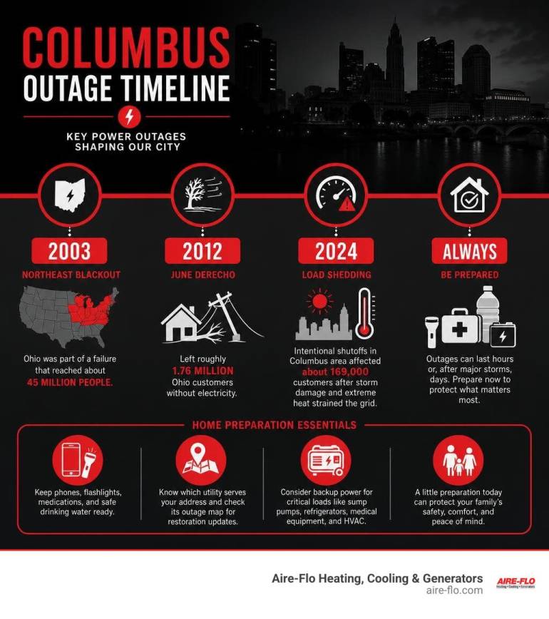 Columbus Power Outage History: Shocking Grid Failures Exposed