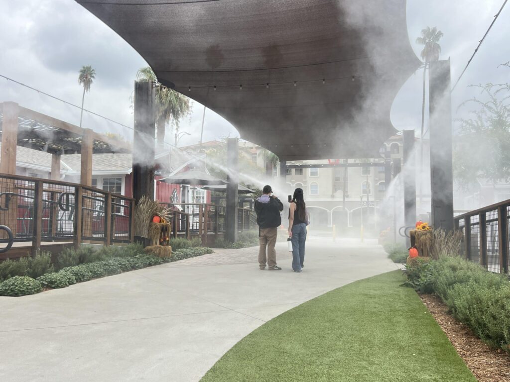 Misting Systems for Outdoor Public Spaces