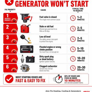 Generator Won’t Start? Essential Fixes