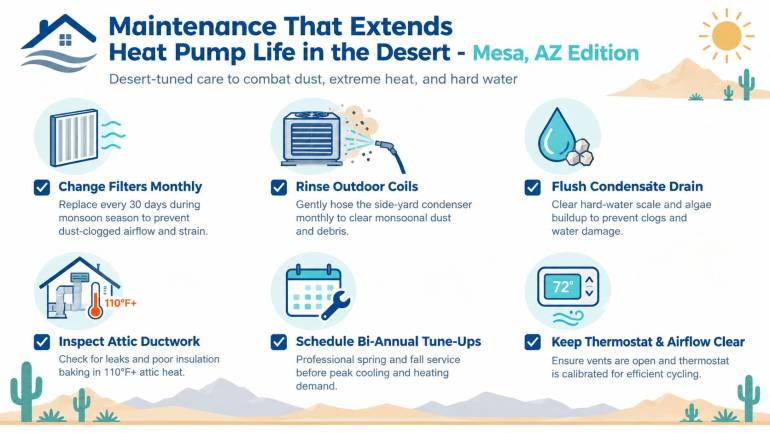 When Should a Heat Pump Be Replaced in Arizona?