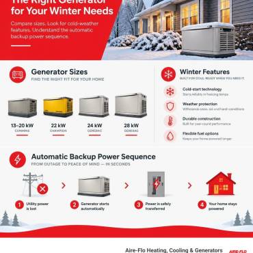 Automatic Standby Generator Winter Safety